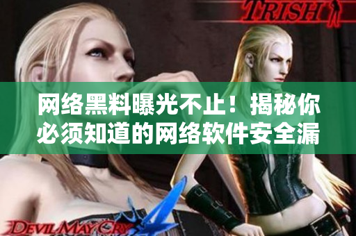 网络黑料曝光不止！揭秘你必须知道的网络软件安全漏洞