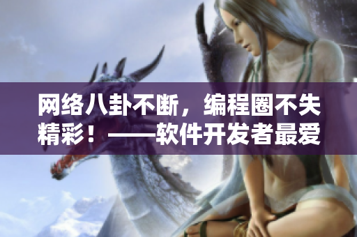 网络八卦不断，编程圈不失精彩！——软件开发者最爱看的泄密网站