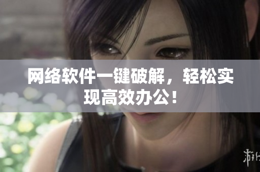 网络软件一键破解，轻松实现高效办公！