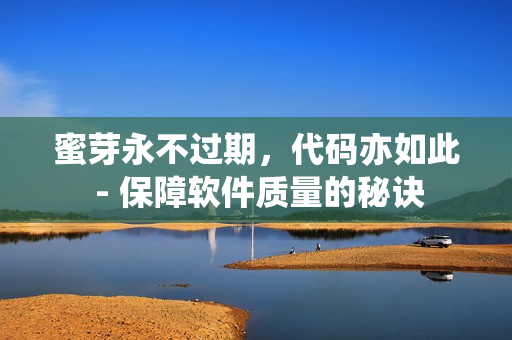 蜜芽永不过期，代码亦如此 - 保障软件质量的秘诀