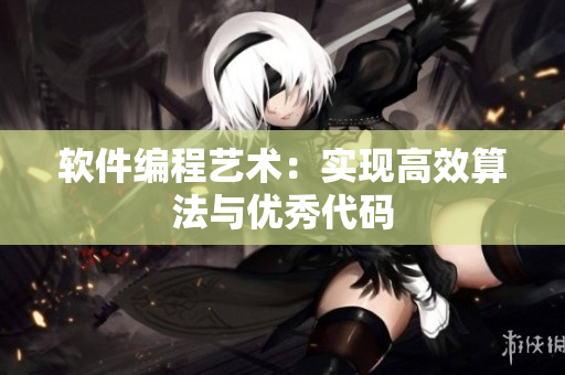 软件编程艺术：实现高效算法与优秀代码