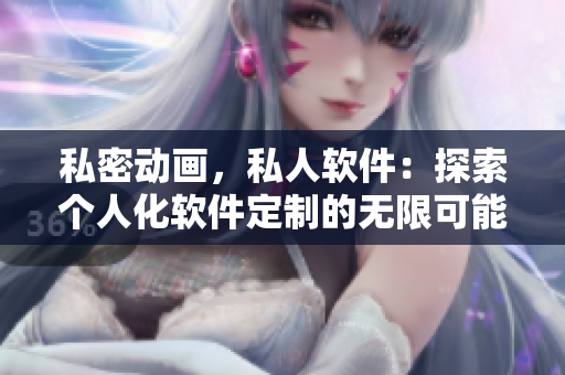 私密动画，私人软件：探索个人化软件定制的无限可能