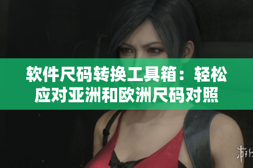 软件尺码转换工具箱：轻松应对亚洲和欧洲尺码对照