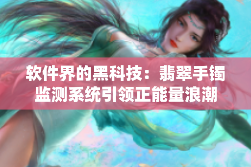 软件界的黑科技：翡翠手镯监测系统引领正能量浪潮