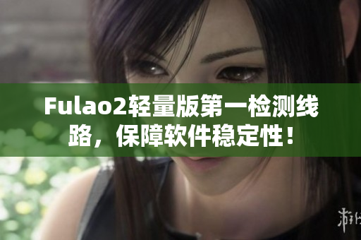 Fulao2轻量版第一检测线路，保障软件稳定性！