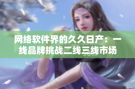 网络软件界的久久日产：一线品牌挑战二线三线市场