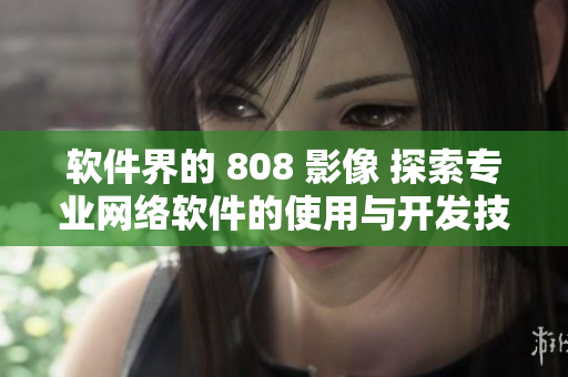 软件界的 808 影像 探索专业网络软件的使用与开发技巧