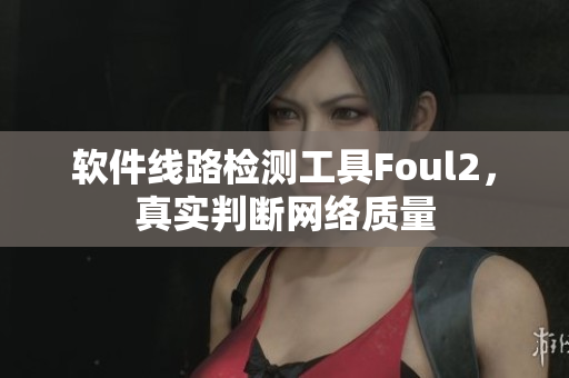 软件线路检测工具Foul2，真实判断网络质量