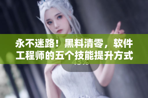 永不迷路！黑料清零，软件工程师的五个技能提升方式