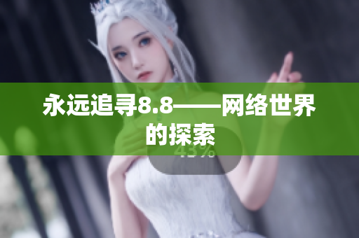 永远追寻8.8——网络世界的探索