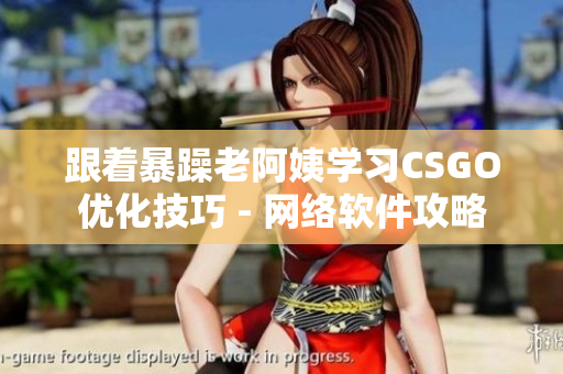 跟着暴躁老阿姨学习CSGO优化技巧 - 网络软件攻略