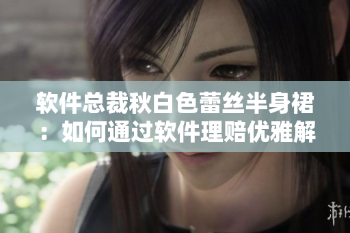 软件总裁秋白色蕾丝半身裙：如何通过软件理赔优雅解决保险问题
