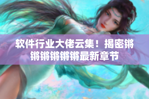 软件行业大佬云集！揭密锵锵锵锵锵锵最新章节