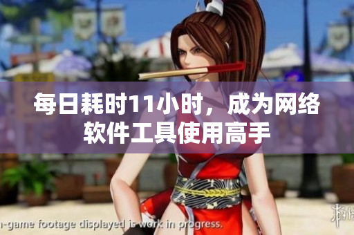 每日耗时11小时，成为网络软件工具使用高手