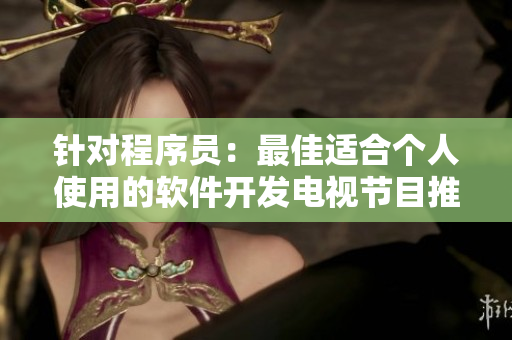针对程序员：最佳适合个人使用的软件开发电视节目推荐