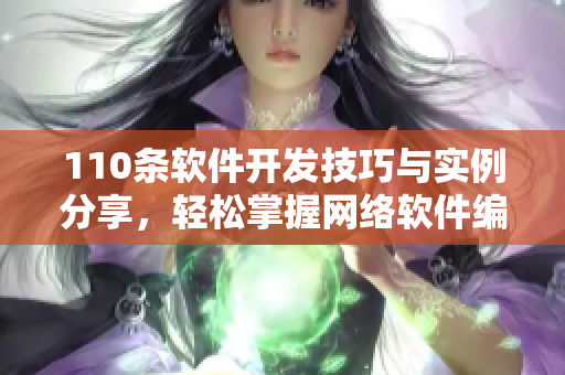 110条软件开发技巧与实例分享，轻松掌握网络软件编程