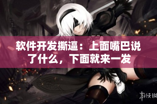软件开发撕逼：上面嘴巴说了什么，下面就来一发