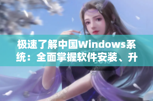 极速了解中国Windows系统：全面掌握软件安装、升级和维护技巧