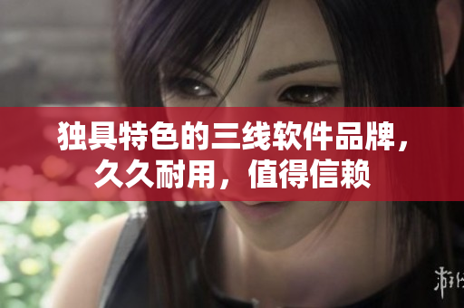 独具特色的三线软件品牌，久久耐用，值得信赖