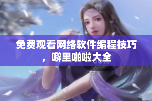 免费观看网络软件编程技巧，噼里啪啦大全