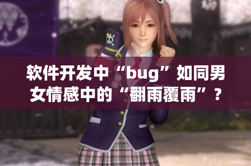 软件开发中“bug”如同男女情感中的“翻雨覆雨”？