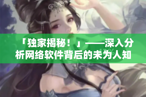 「独家揭秘！」——深入分析网络软件背后的未为人知故事