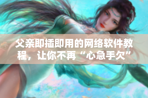 父亲即插即用的网络软件教程，让你不再“心急手欠”