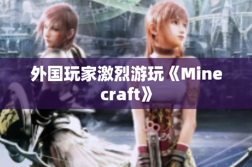 外国玩家激烈游玩《Minecraft》