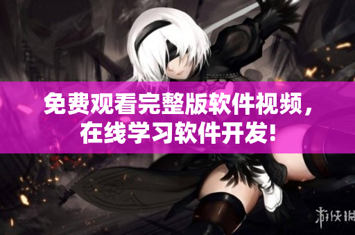 免费观看完整版软件视频，在线学习软件开发!