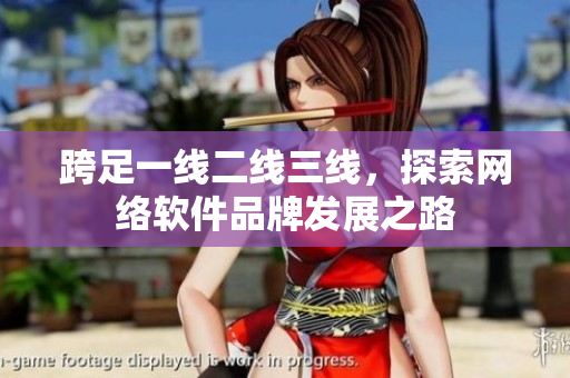 跨足一线二线三线，探索网络软件品牌发展之路