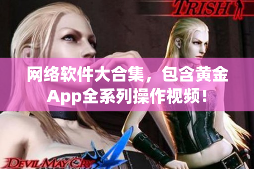 网络软件大合集，包含黄金App全系列操作视频！