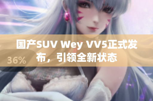 国产SUV Wey VV5正式发布，引领全新状态