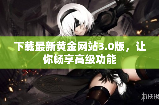 下载最新黄金网站3.0版，让你畅享高级功能