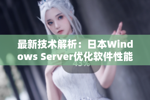 最新技术解析：日本Windows Server优化软件性能分析