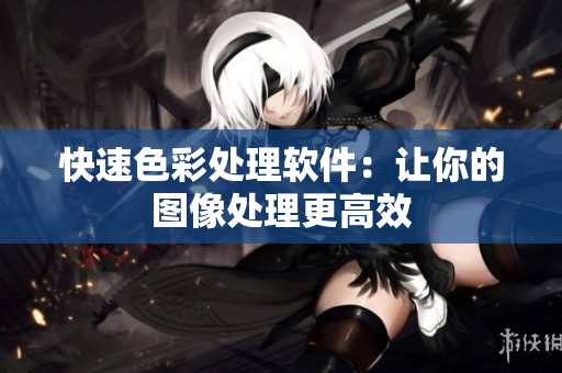 快速色彩处理软件：让你的图像处理更高效