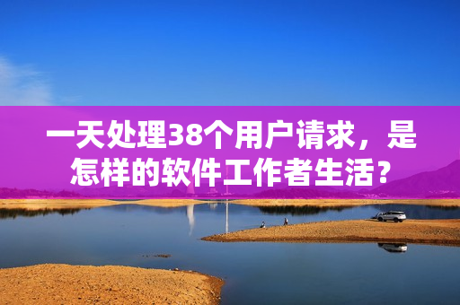 一天处理38个用户请求，是怎样的软件工作者生活？