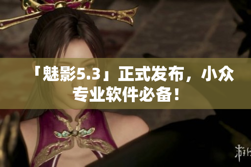 「魅影5.3」正式发布，小众专业软件必备！