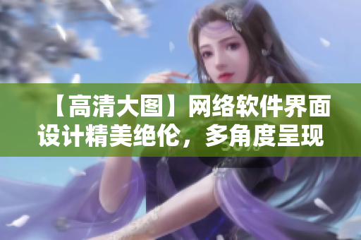 【高清大图】网络软件界面设计精美绝伦，多角度呈现！