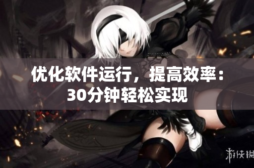 优化软件运行，提高效率：30分钟轻松实现