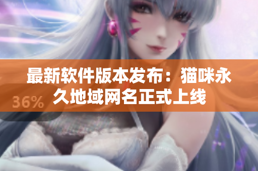 最新软件版本发布：猫咪永久地域网名正式上线