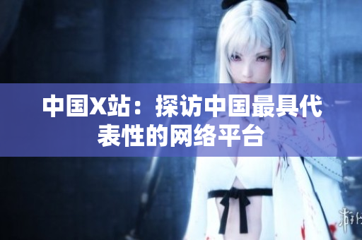 中国X站：探访中国最具代表性的网络平台