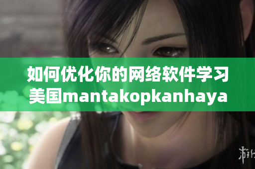 如何优化你的网络软件学习美国mantakopkanhaya的经验