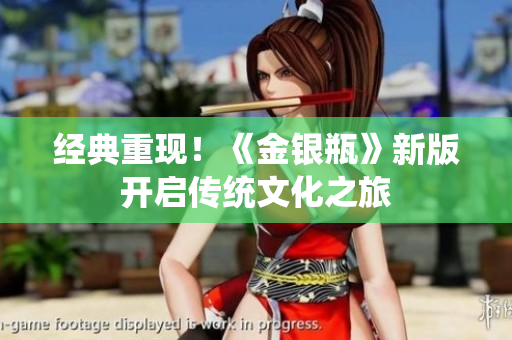经典重现！《金银瓶》新版开启传统文化之旅