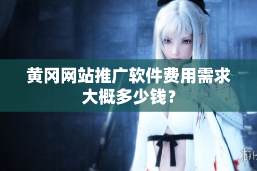 黄冈网站推广软件费用需求大概多少钱？