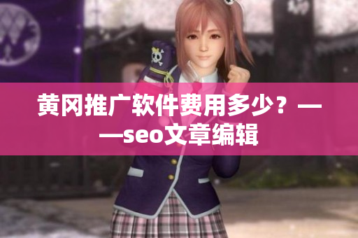 黄冈推广软件费用多少？——seo文章编辑