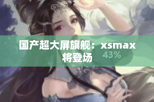 国产超大屏旗舰：xsmax将登场