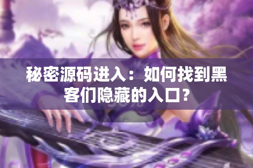 秘密源码进入：如何找到黑客们隐藏的入口？
