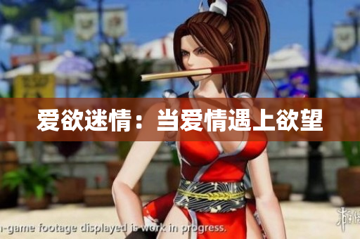 爱欲迷情：当爱情遇上欲望