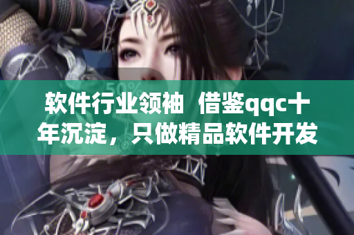 软件行业领袖  借鉴qqc十年沉淀，只做精品软件开发