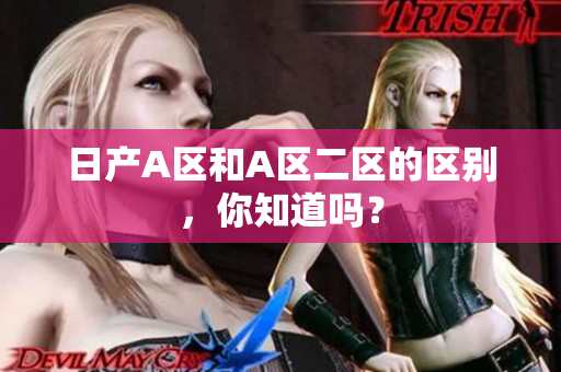 日产A区和A区二区的区别，你知道吗？